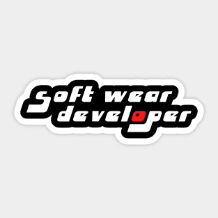 SOFT WEAR Sticker